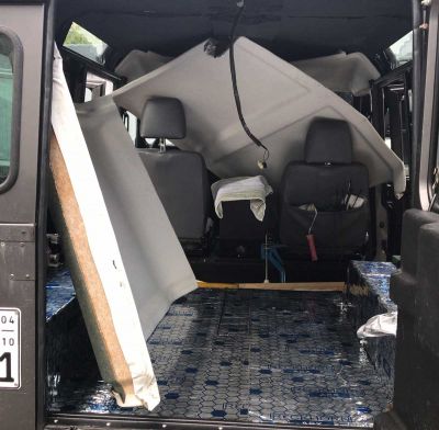 Dämmung Defender 110